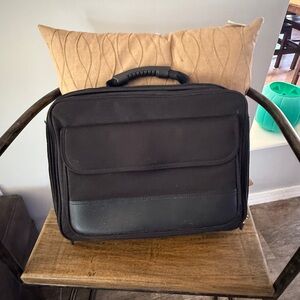 Black Laptop Bag with Handle